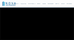 Desktop Screenshot of novaassetmanagement.net